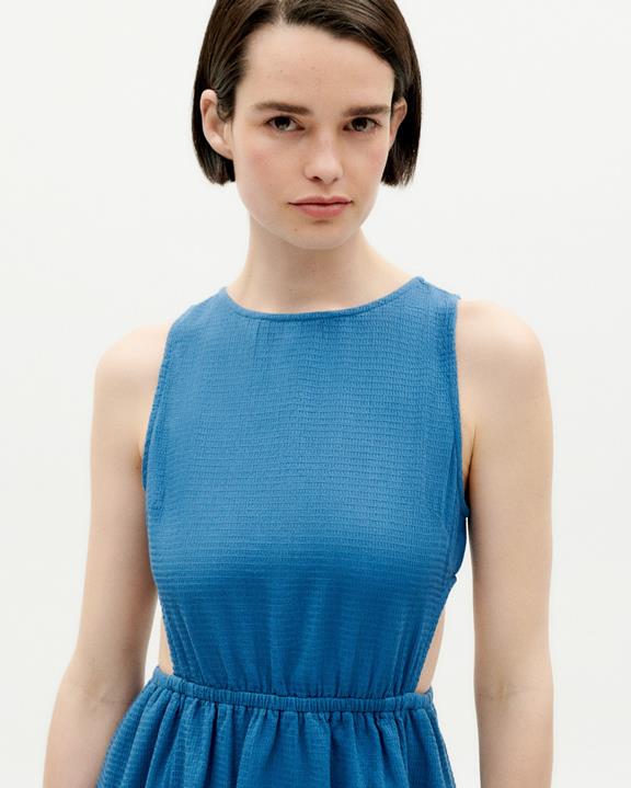Jurk Kin Cut Out Blauw from Shop Like You Give a Damn