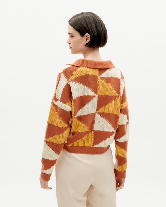 Knitted Sweater Paquita Brown from Shop Like You Give a Damn