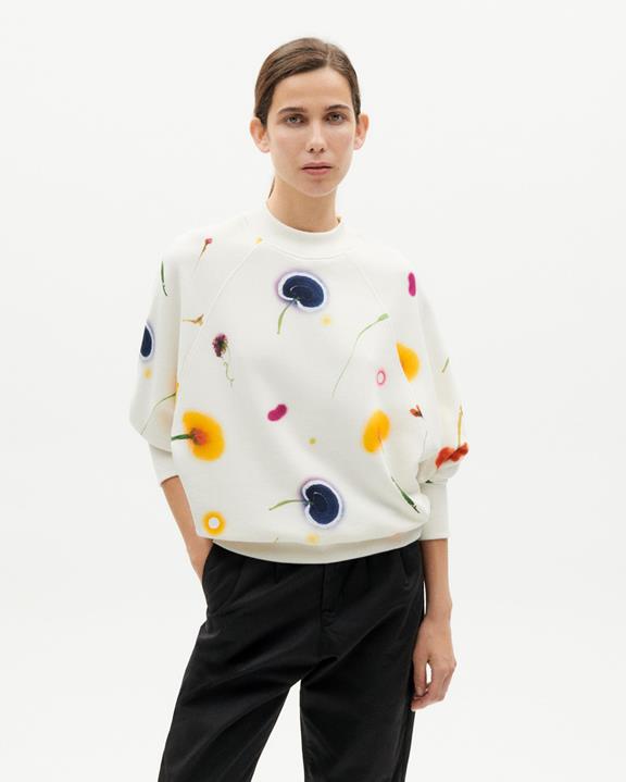 Sweatshirt Dag Feuz Bloem Multicolor via Shop Like You Give a Damn