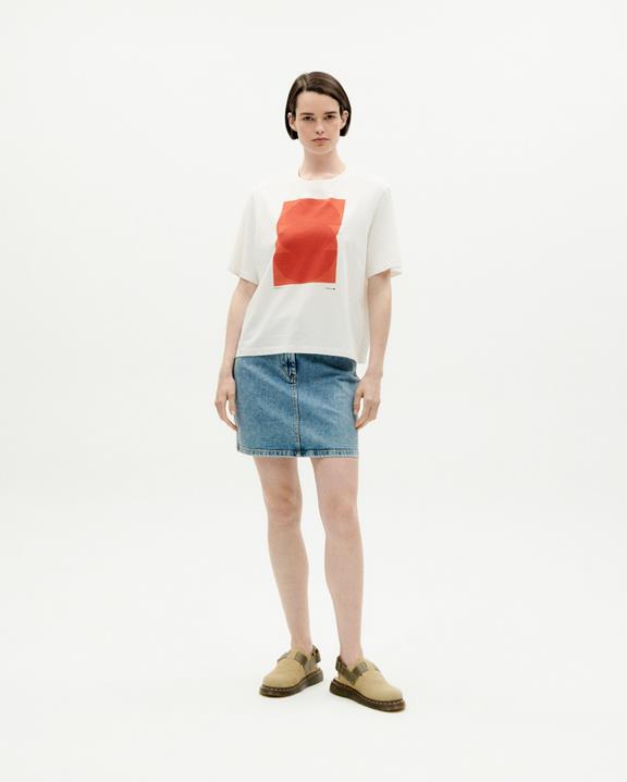 T-Shirt Lucia Art 2 Wit from Shop Like You Give a Damn T-Shirt Lucia Art 2 Wit from Shop Like You Give a Damn