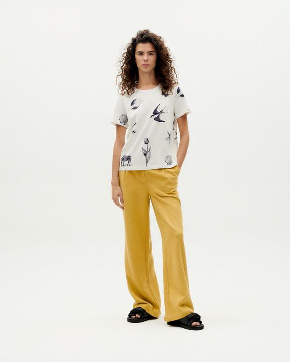 T-Shirt Mama Ida Wit from Shop Like You Give a Damn