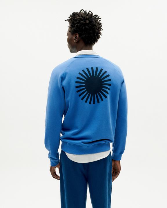 Sweatshirt Sun Back Blue from Shop Like You Give a Damn