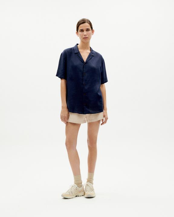 Overhemd Jules Navy from Shop Like You Give a Damn