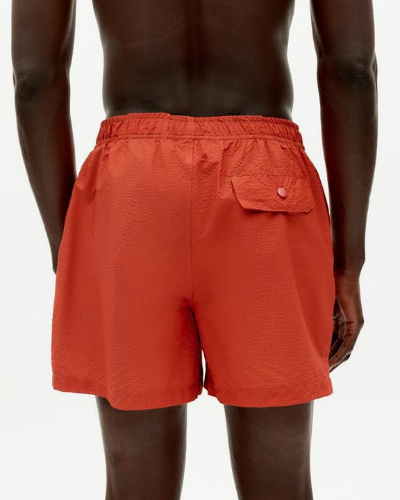 Swim Shorts Limpopo Red from Shop Like You Give a Damn