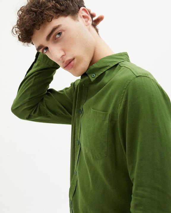 Shirt Hennep Groen from Shop Like You Give a Damn