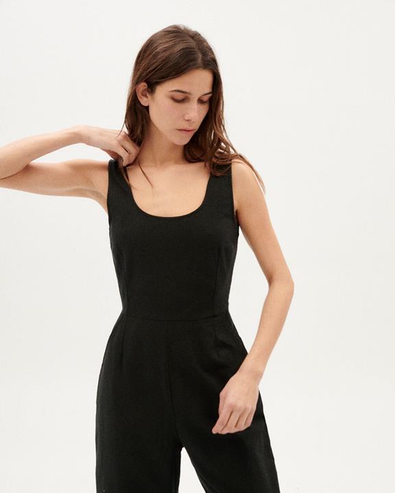 Jumpsuit Rafflesia Zwart from Shop Like You Give a Damn