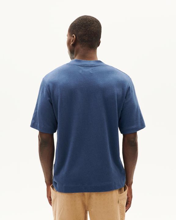 T-Shirt Hemp Roy Thick Blue from Shop Like You Give a Damn