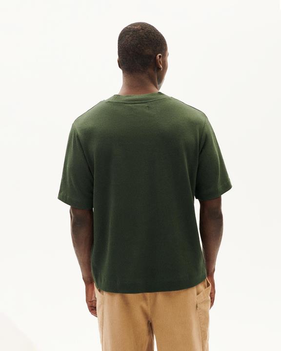 T-Shirt Roy Hemp Thick Green from Shop Like You Give a Damn