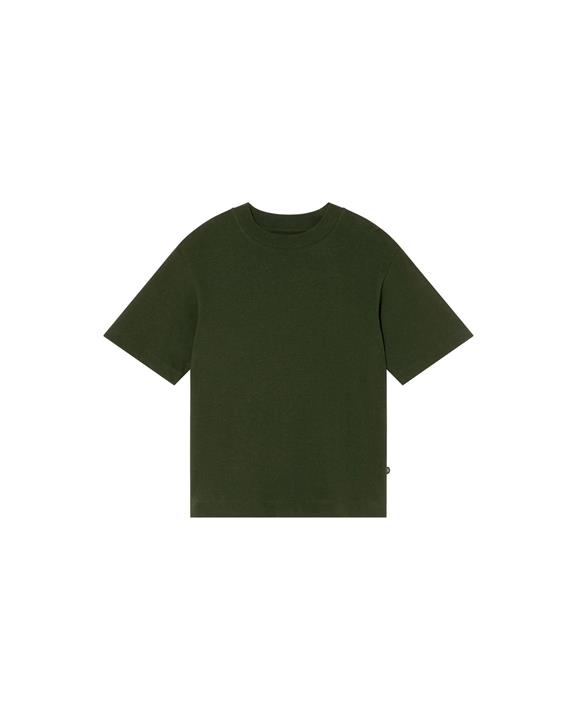 T-Shirt Roy Hemp Thick Green from Shop Like You Give a Damn