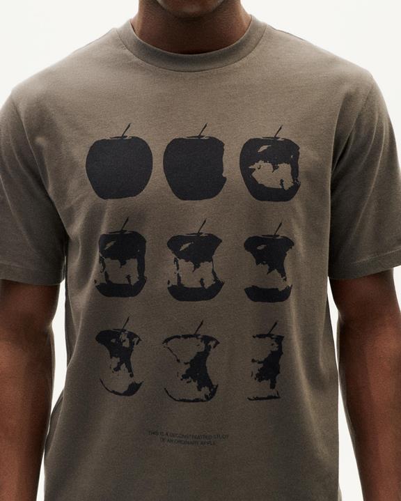 T-Shirt Zach Apple Grey from Shop Like You Give a Damn