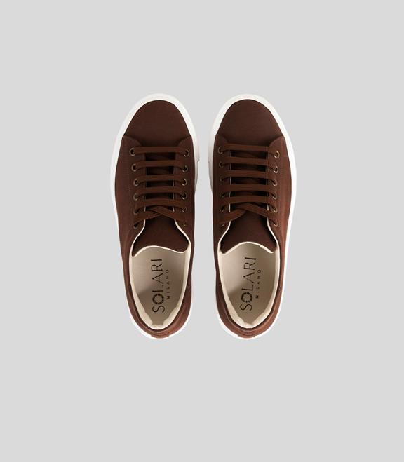 Sneaker G1 Vegan SuÃ¨de Kastanjebruin from Shop Like You Give a Damn