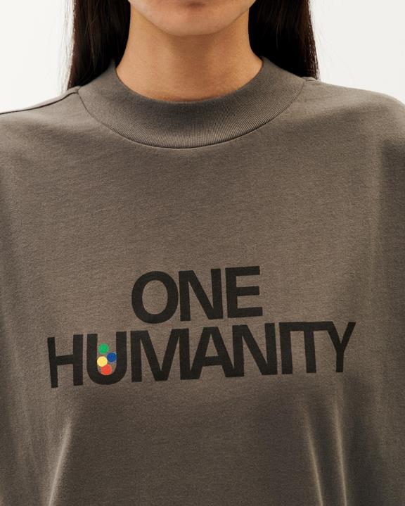 T-Shirt Volta One Humanity Gray from Shop Like You Give a Damn