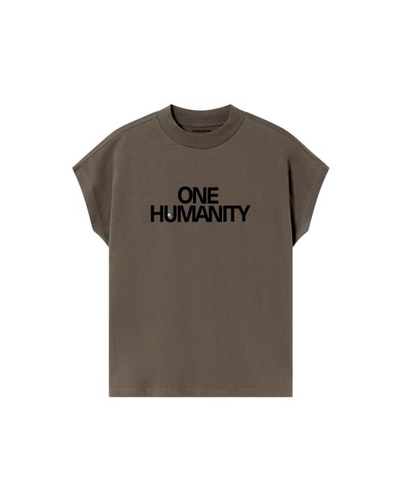 T-Shirt Volta One Humanity Gray from Shop Like You Give a Damn