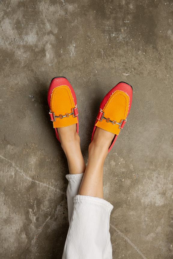 Loafers Judoka Oranje via Shop Like You Give a Damn