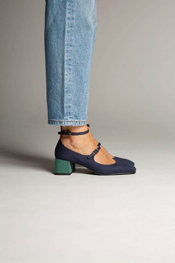 Hakschoenen Bamboe Blauwgroen Midi from Shop Like You Give a Damn