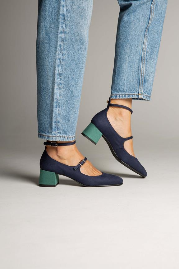 Heeled Shoes Bamboo Bluegreen Midi from Shop Like You Give a Damn