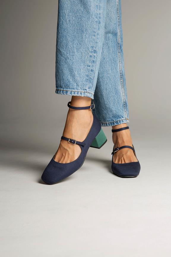 Hakschoenen Bamboe Blauwgroen Midi from Shop Like You Give a Damn