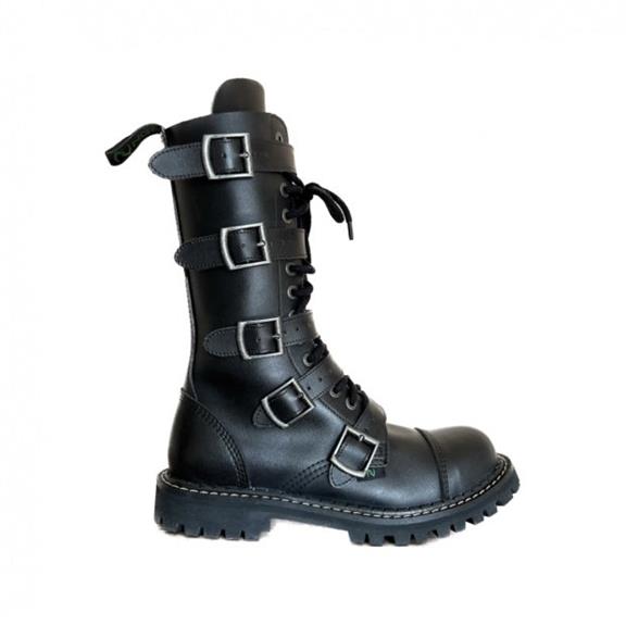 Nagaba Boots Men Charley Max Vegan Eco-Leather Black