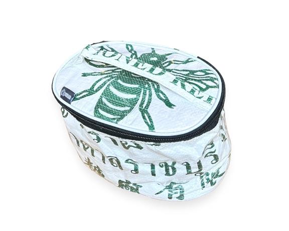TORRAIN Toilet Bag Shebang Bee Green & White