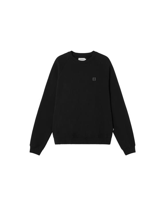 Sweatshirt  Sun Face And Back Pepe Black from Shop Like You Give a Damn