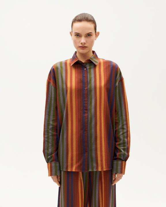 Shirt Juana Striped Multicolor from Shop Like You Give a Damn