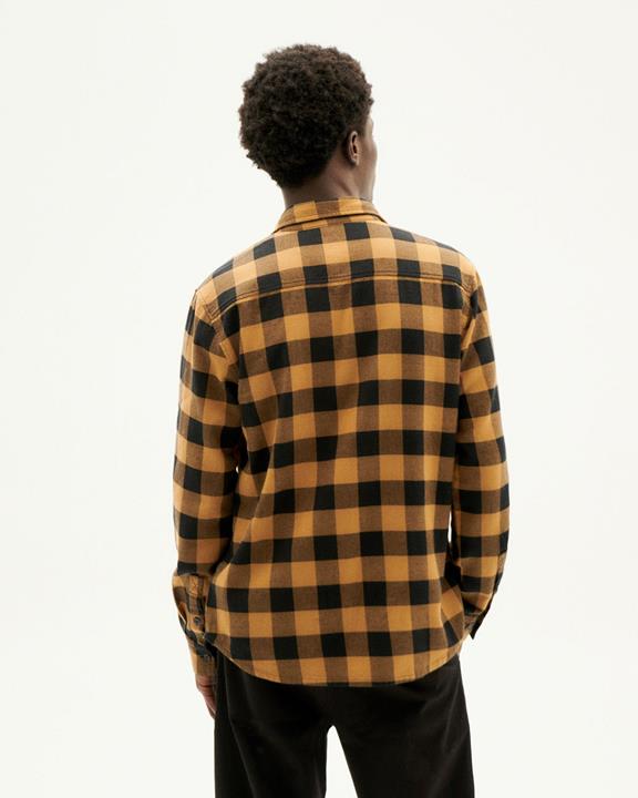 Shirt Thomas Check Brown/Yellow from Shop Like You Give a Damn