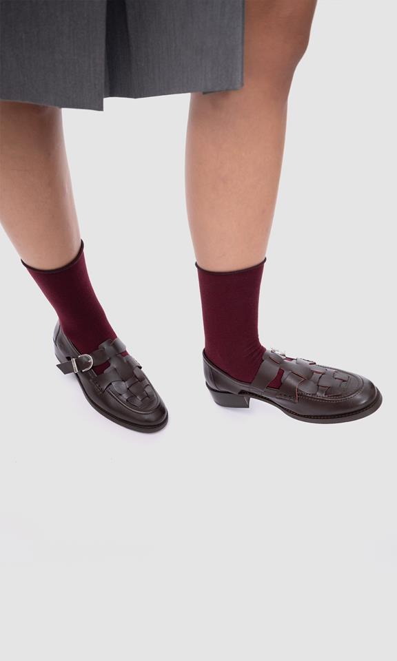 Loafers Unisex Dorothy Cherry Brownie from Shop Like You Give a Damn