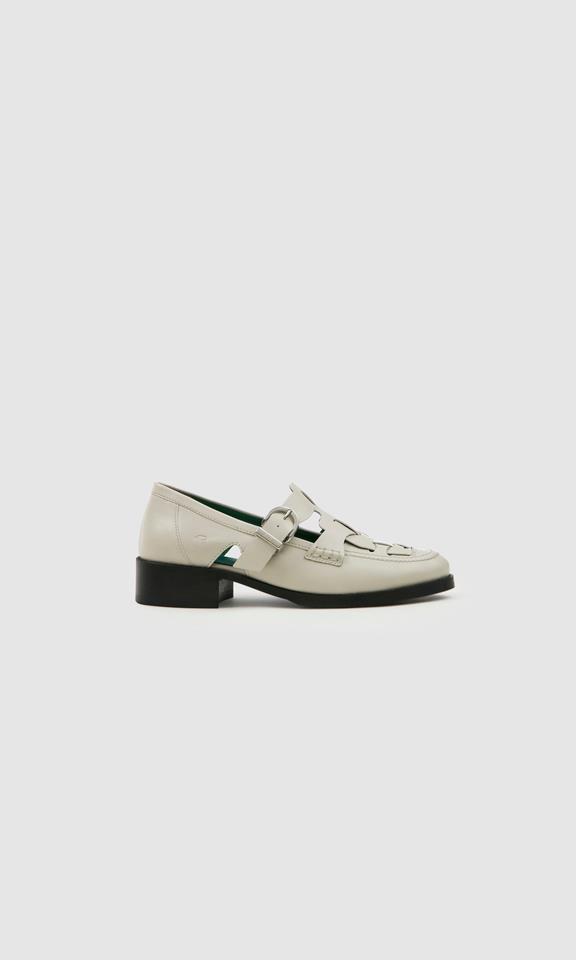 Loafers Unisex Dorothy Jade Cream from Shop Like You Give a Damn