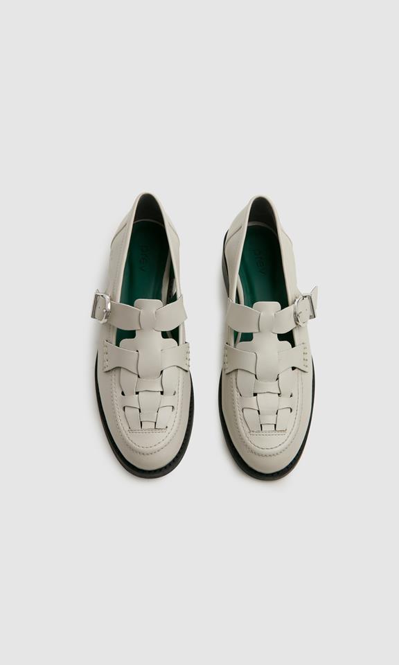 Loafers Unisex Dorothy Jade Cream from Shop Like You Give a Damn