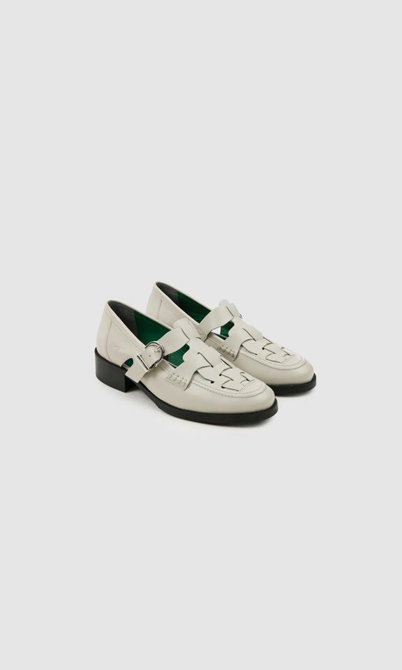 Loafers Unisex Dorothy Jade Cream from Shop Like You Give a Damn