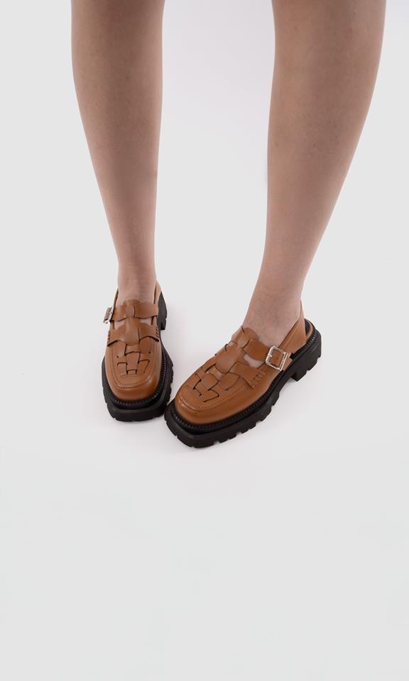 Sandalen Dorothy Platform Ginger Lichtbruin from Shop Like You Give a Damn