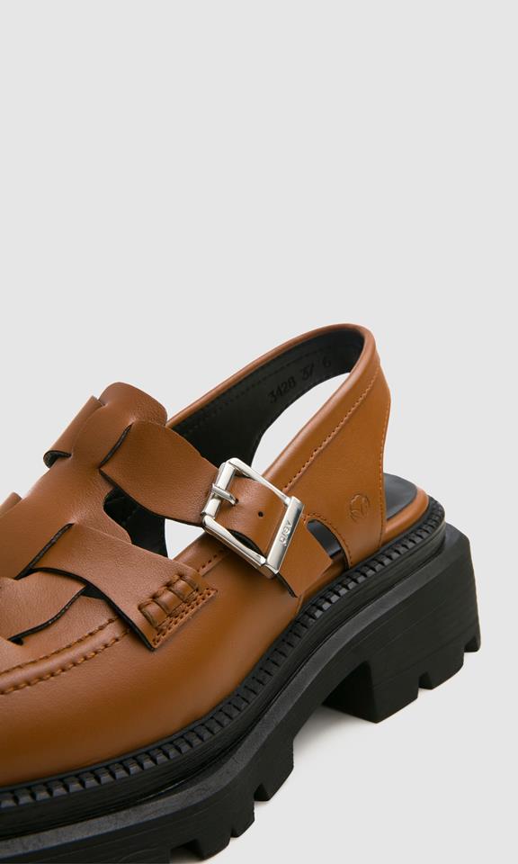 Sandalen Dorothy Platform Ginger Lichtbruin from Shop Like You Give a Damn