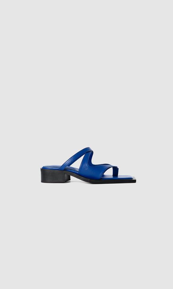 Sandals Karel Mule Electric Dark Blue via Shop Like You Give a Damn