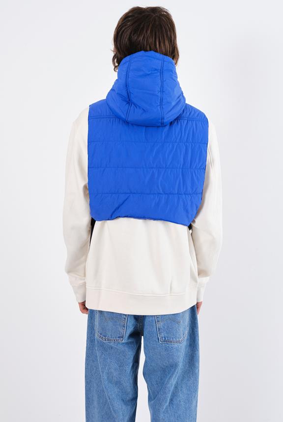 Hooded Vest Hixon Dark Blue from Shop Like You Give a Damn