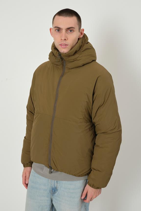 Puffer Jacket Tatlow Olive from Shop Like You Give a Damn