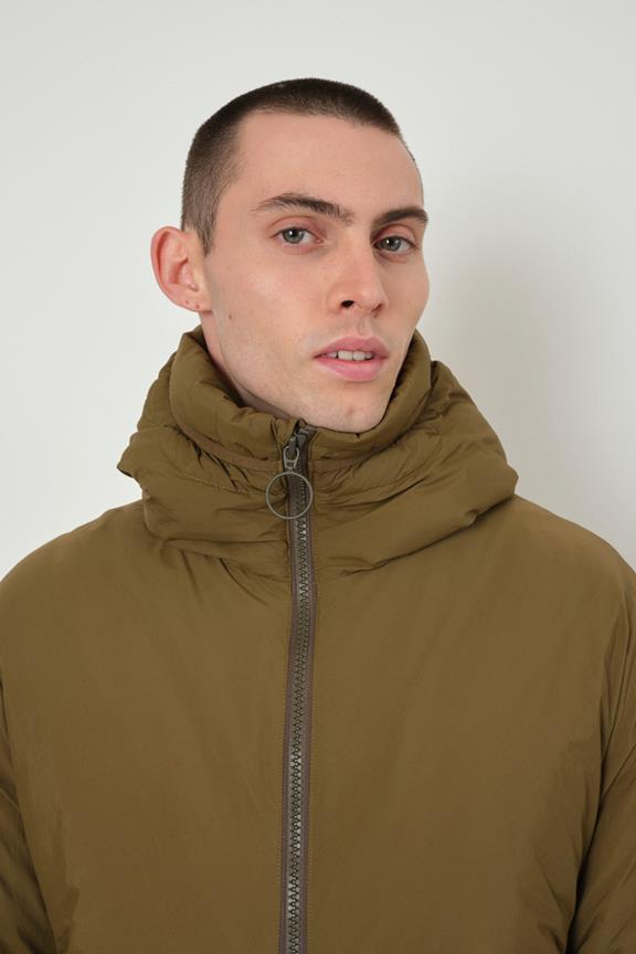 Puffer Jacket Tatlow Olive from Shop Like You Give a Damn