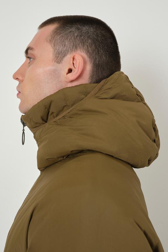 Puffer Jacket Tatlow Olive from Shop Like You Give a Damn