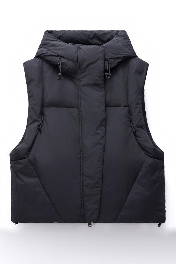 Puffer Vest Andora Black from Shop Like You Give a Damn