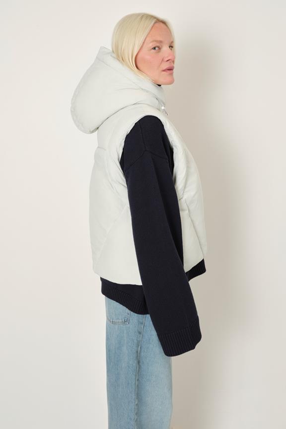 Puffer Vest Andora Ice Blue from Shop Like You Give a Damn