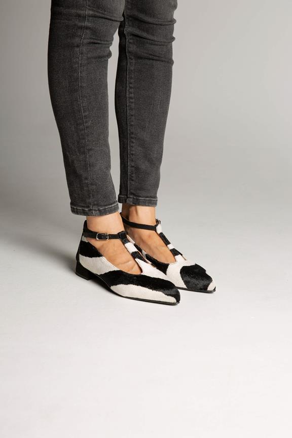 Ballerinas Zebra Black & White from Shop Like You Give a Damn