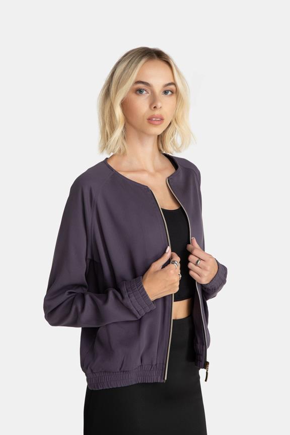 Jacket Boca Aubergine Purple from Shop Like You Give a Damn