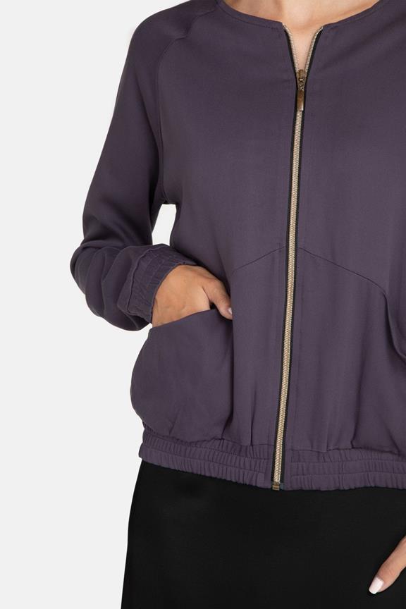 Jacket Boca Aubergine Purple from Shop Like You Give a Damn