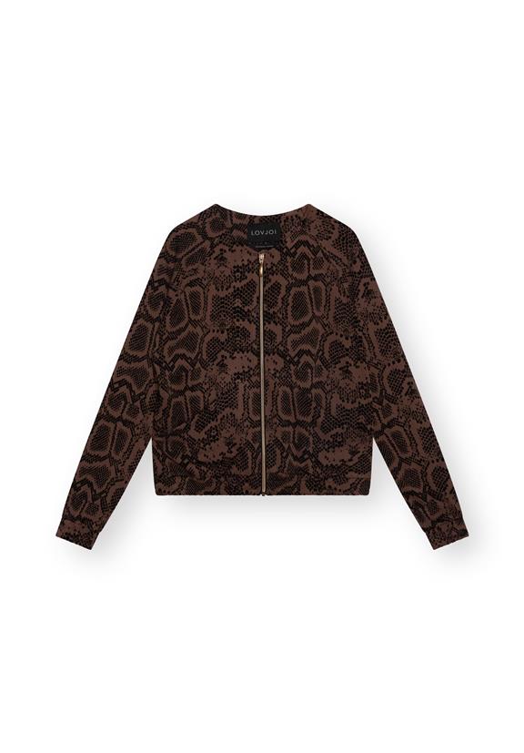 Jacket Boca Brown Python from Shop Like You Give a Damn