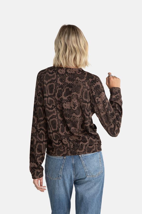 Jacket Boca Brown Python from Shop Like You Give a Damn