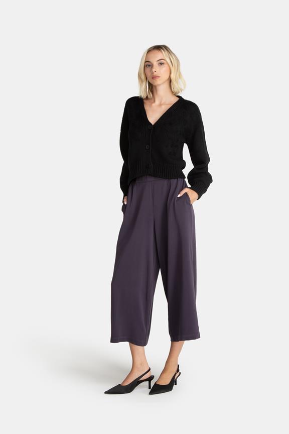 Culottes Tavira Aubergine Purple via Shop Like You Give a Damn