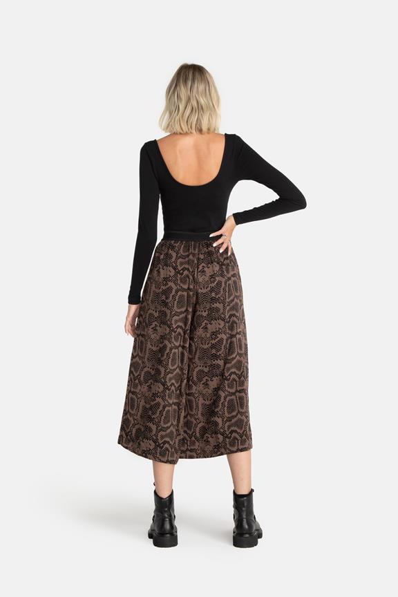 Culotte Tavira Brown Python from Shop Like You Give a Damn