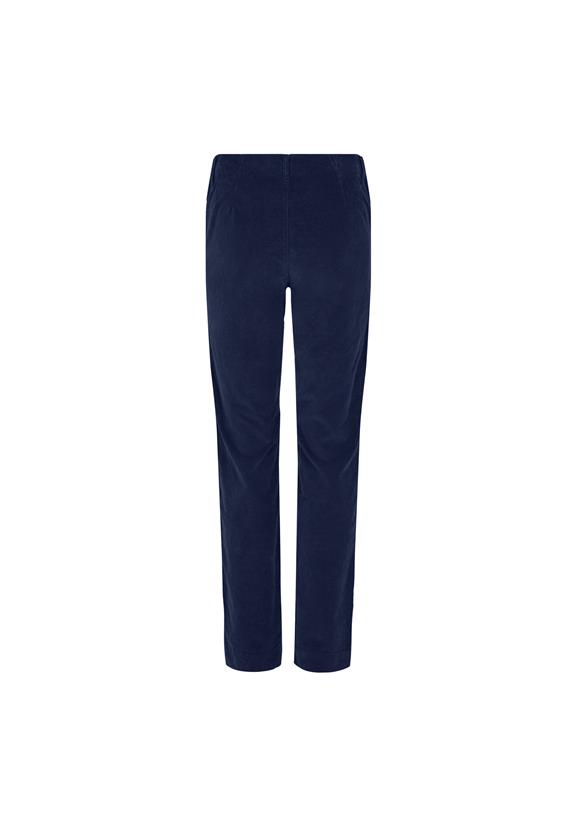 Broek Kelly Corduroy Medium Lengte Marineblauw from Shop Like You Give a Damn