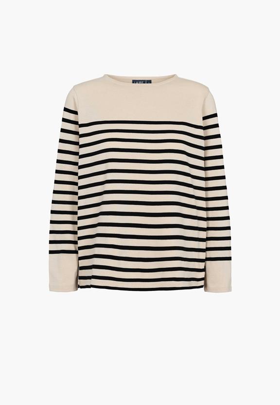 Top Gabrielle Breton Ls Zwarte Berkenstreep via Shop Like You Give a Damn