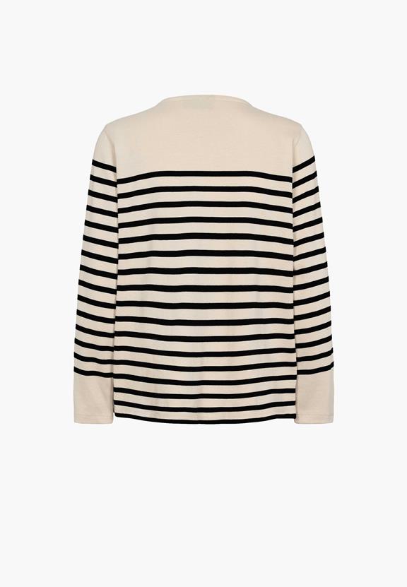 Top Gabrielle Breton Ls Zwarte Berkenstreep from Shop Like You Give a Damn