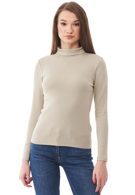 Turtleneck Shirt Soft Green via Shop Like You Give a Damn